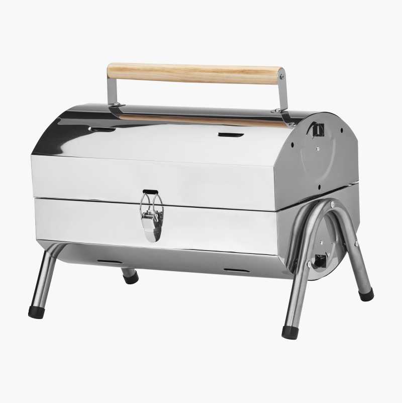 Camping grill stainless Biltema.dk